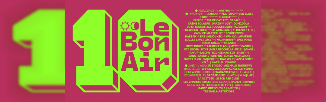 Festival Le Bon Air 2025