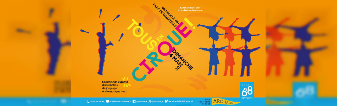 Tous en cirque dimanche dans les jardins de Bagatelle
