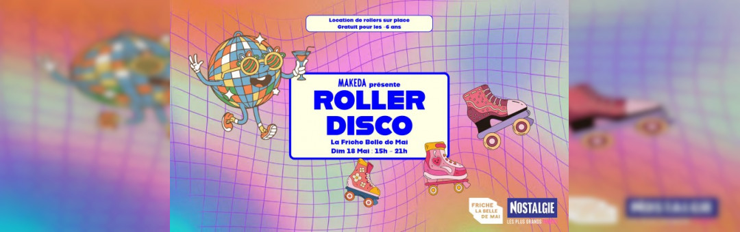 Roller Disco à la Friche de la Belle de Mai
