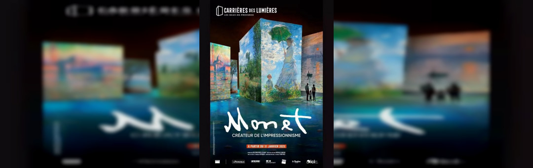 Carrières de lumière 2025 : Claude Monnet