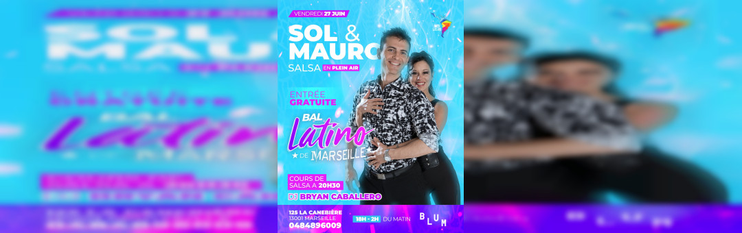 Le Bal Latino de Marseille en Plein Air
