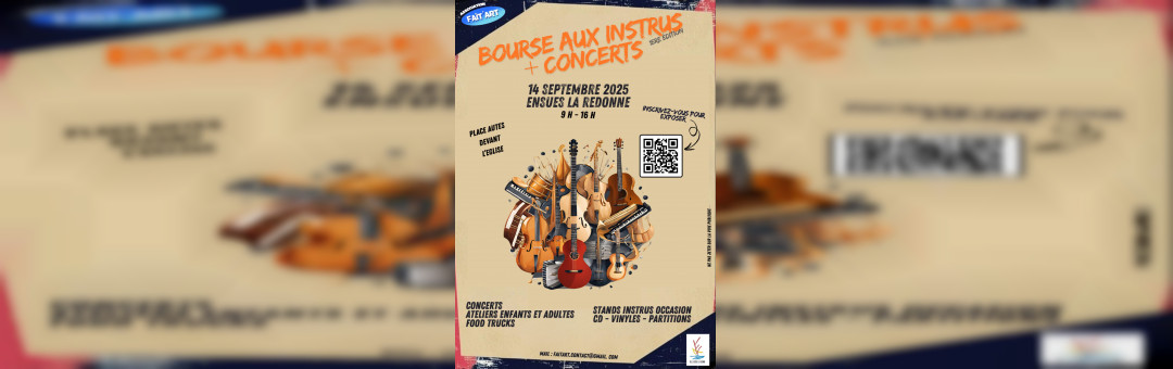 Bourse aux instruments et concerts à Ensuès dimanche !