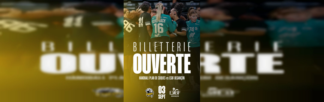 Reprise de la 1ère division nationale de handball féminin : Plan de Cuques reçoit Besançon le 3 septembre à 20 H !