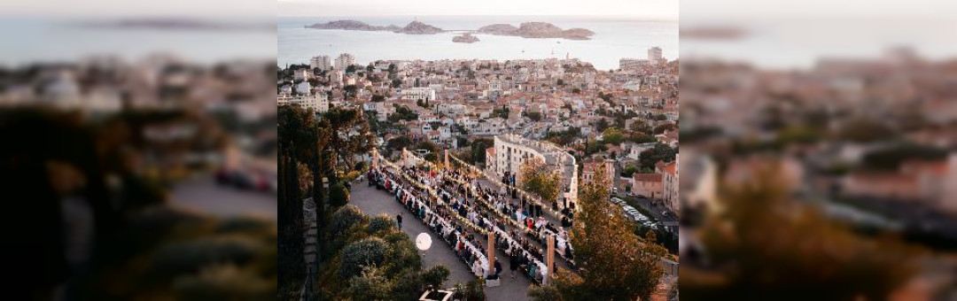 Le banquet solidaire de Notre-Dame de la Garde