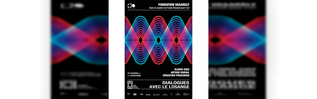 Expo : Dialogue avec le losange à la fondation Vasarely