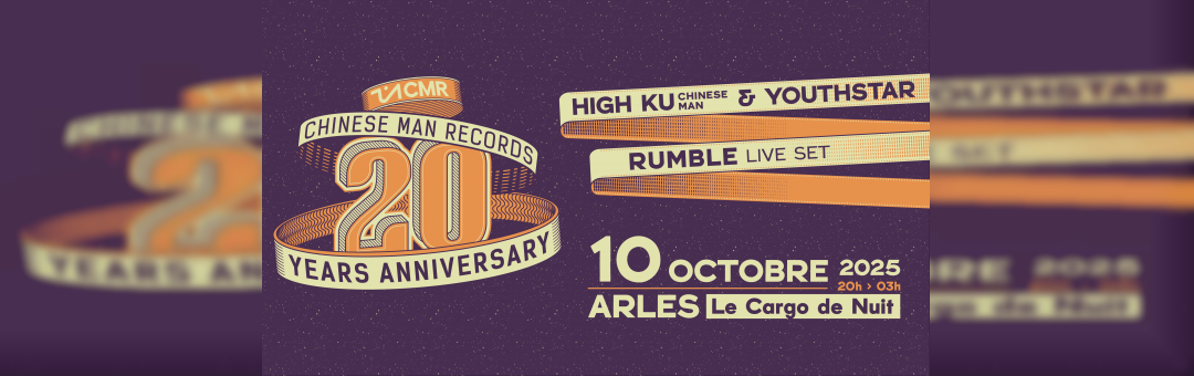 Les 20 ans du label Chinese Man vendredi au Cargo (Arles)