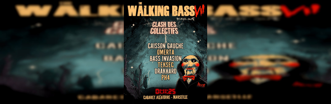 The Walking Bass Festival 2025 – Clash des collectifs au Cabaret Aléatoire