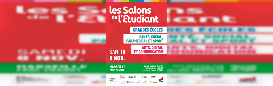Salon arts, digital et communication – Salon grandes écoles – Salon santé social, paramédical et sport