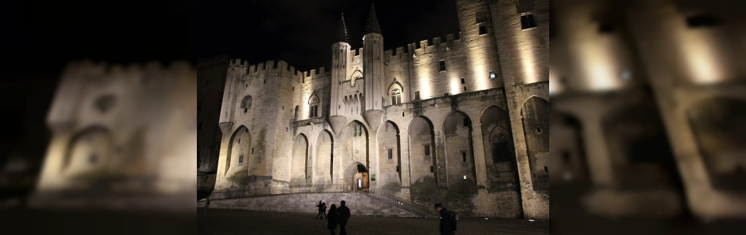 Une visite nocturne du Palais des Papes