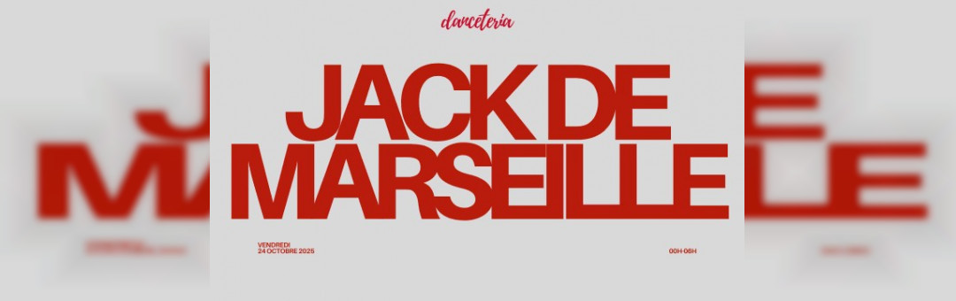 Jack De Marseille – Resid(A)Nce (24.10)