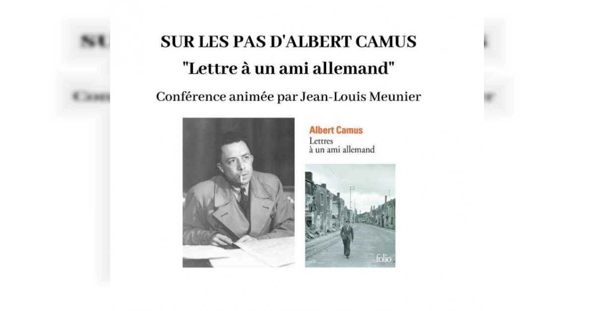 Lettres à un ami allemand - Librairie Walden Rare Books Lettres à un ami allemand - Librairie Walden Rare Books