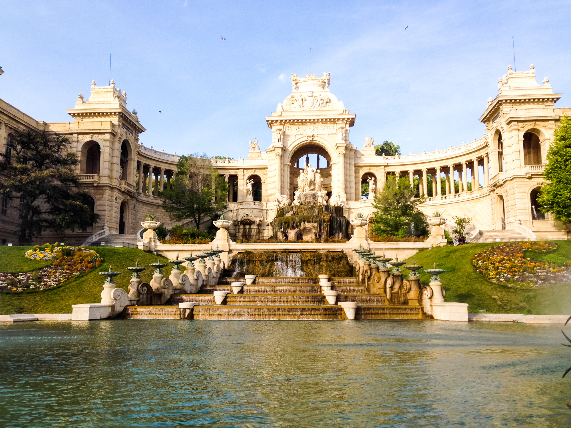 Fontaine du discount palais longchamp marseille