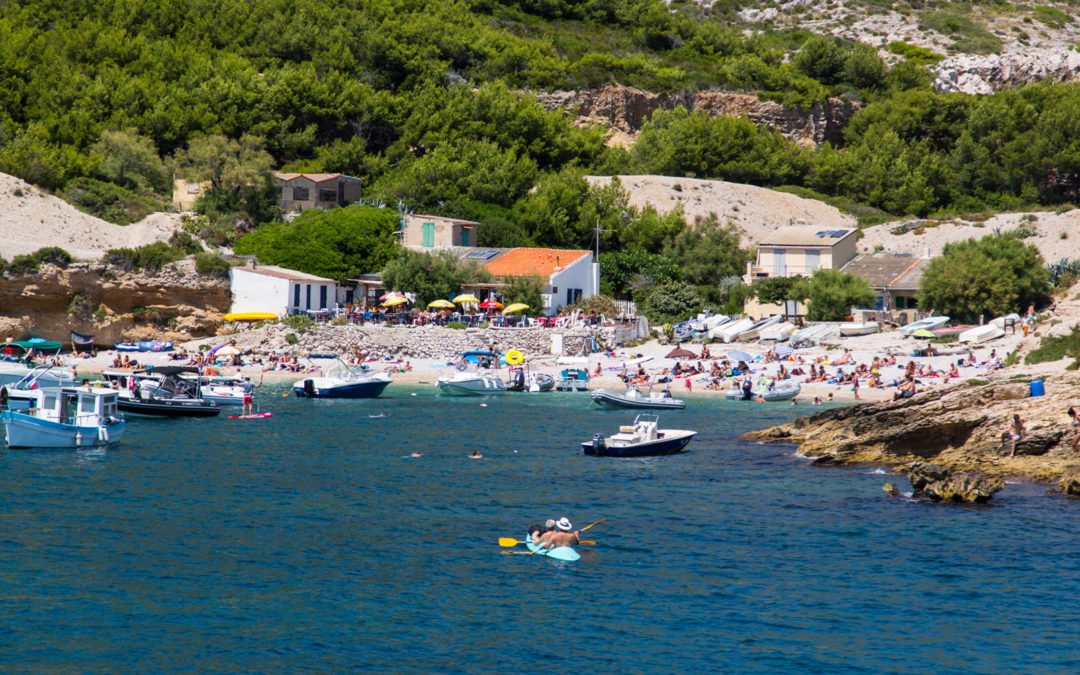 La calanque de Marseilleveyre