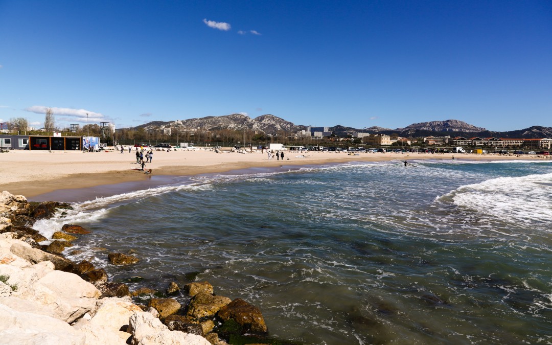 Plage de l&rsquo;Huveaune