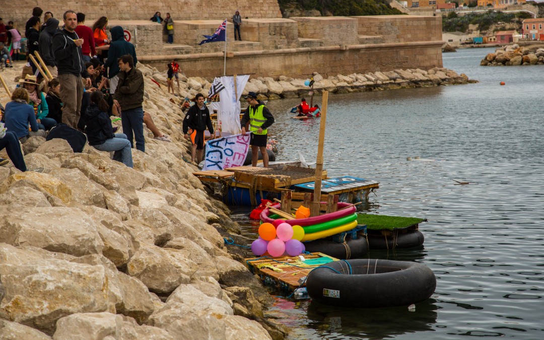 Quelques photos en passant de la 35eme édition de la traversée du vieux port