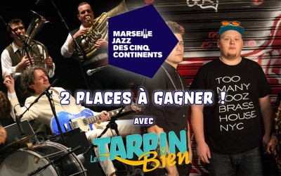 Gagnez 2 entrées au festival Marseille Jazz des cinq continents | Too many zooz et Goran Bregovic le Jeudi 23 Juillet à 21h | au Palais Longchamp