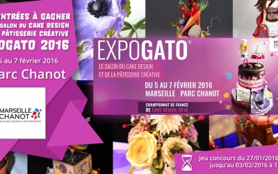 10×1 entrées à gagner pour Expogato #3 du 5 au 7 février 2016 au Parc Chanot !