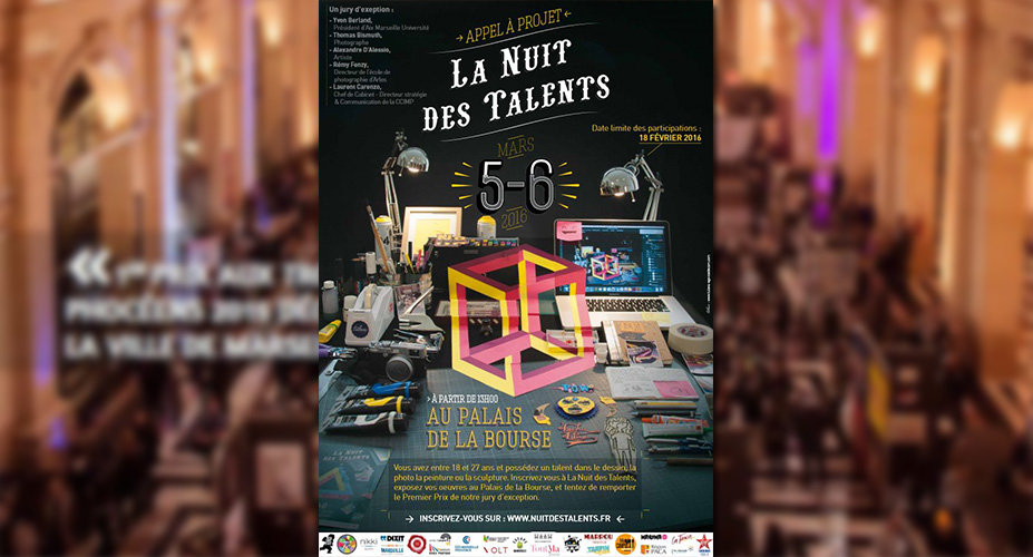 J-12 avant la clôture des candidatures pour la Nuit des talents 2016 !