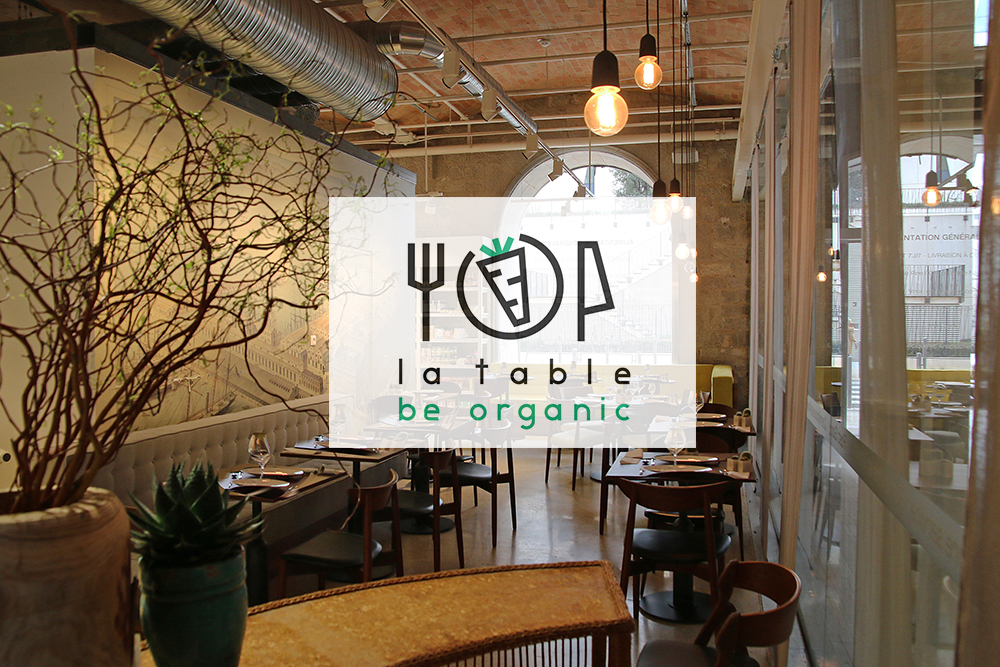 « La table » Be Organic : 100% bio, bon, local et saisonnier