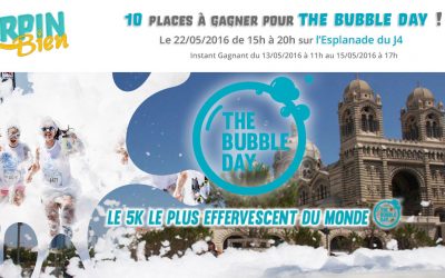 10 places à gagner pour The Bubble Day 2016