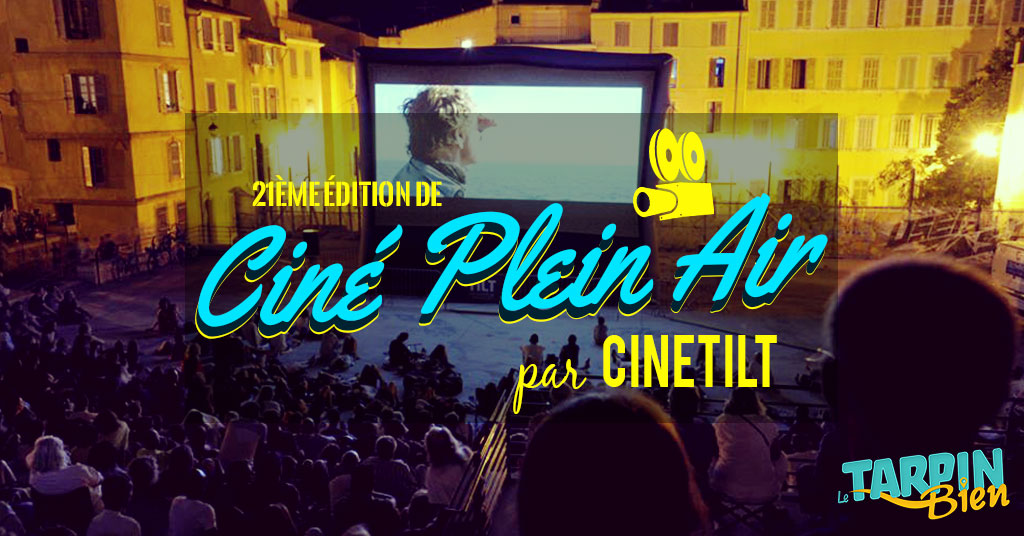 Cinétilt -Cinéma en plein air 2016