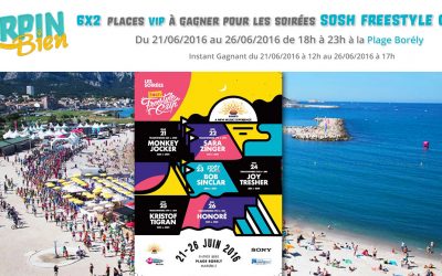 6×2 places VIP à gagner pour les soirées de la Sosh Freestyle Cup