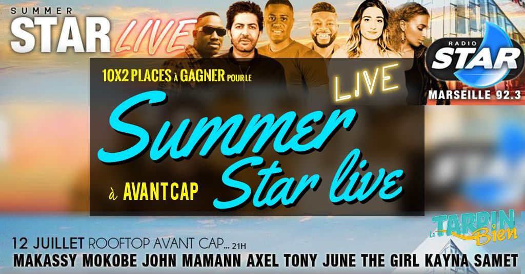 10 x 2 places à gagner pour STAR Live Session Summer