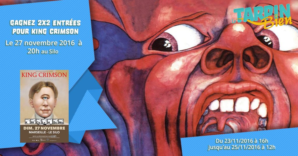 2×2 places à gagner pour King Crimson