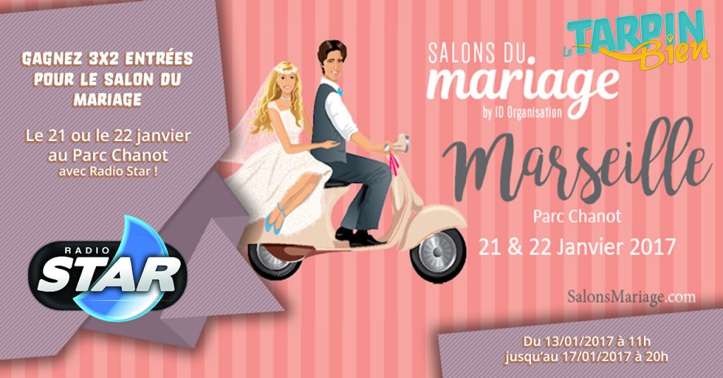 3×2 entrées pour le Salon du Mariage !