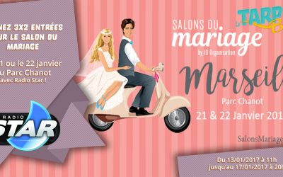 3×2 entrées pour le Salon du Mariage !