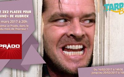 2×2 places pour « Shining » de Kubrick