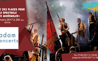 3×2 places pour les Misérables !