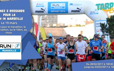 2 dossards pour la Run In Marseille