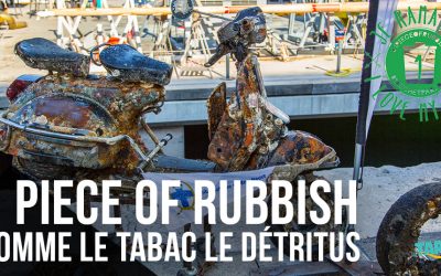 1 piece of rubbish: comme le tabac, le détritus !
