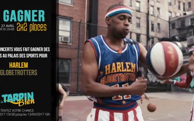 Gagnez 2×2 places pour Harlem Globetrotters