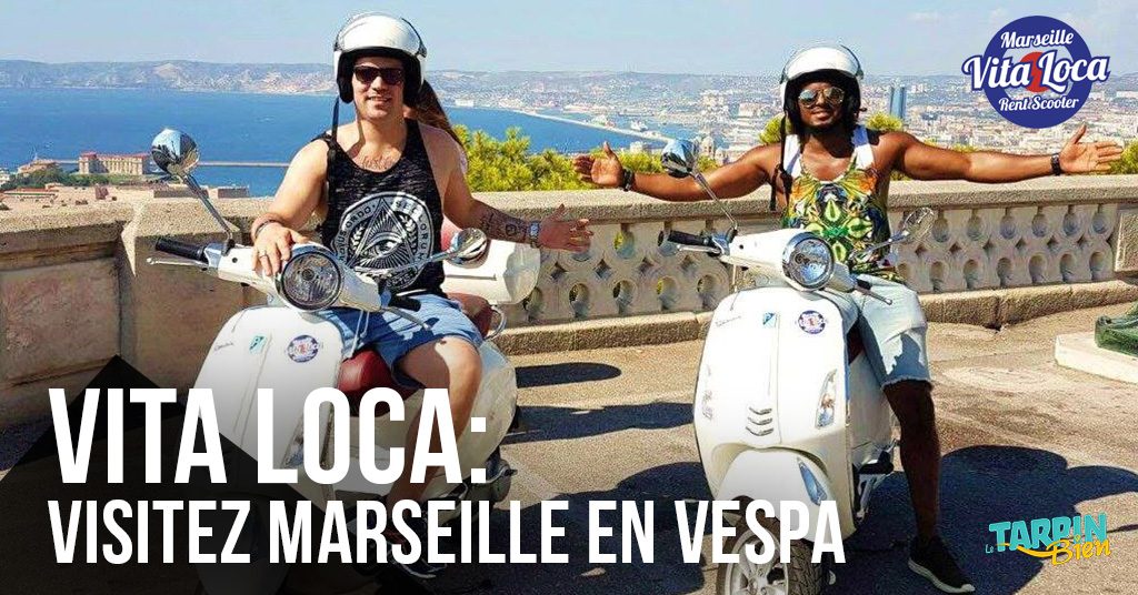 Vita Loca : visitez Marseille en Vespa !