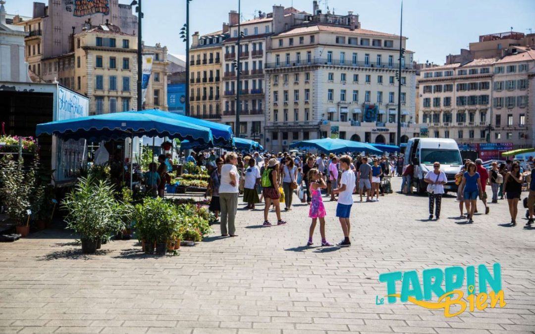 Marché aux fleurs du Vieux Port