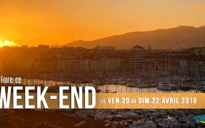 Agenda des sorties marseillaise du week-end (20 au 22 avril 2018)