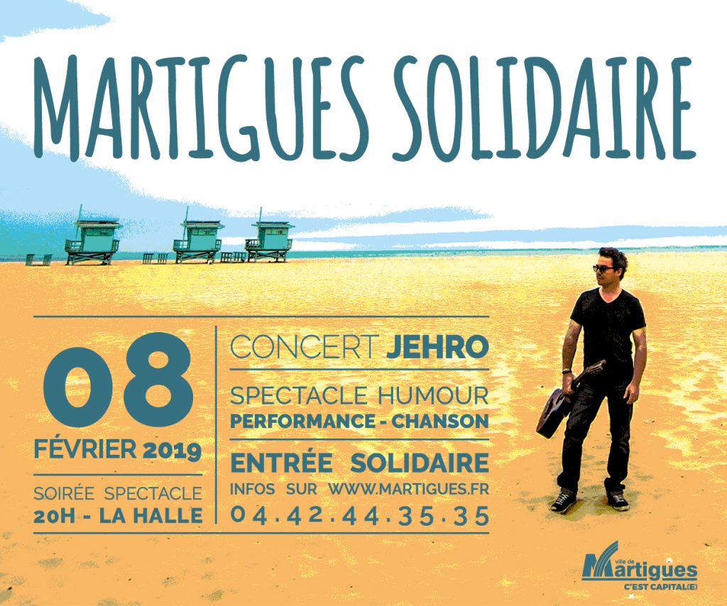 Martigues solidaire – Jehro en concert