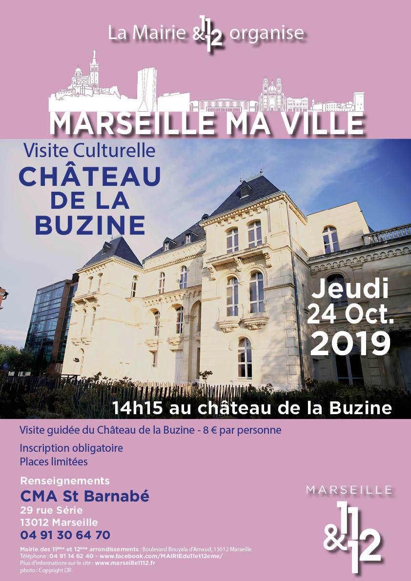 Visite guidée du château de la Buzine - Tarpin bien