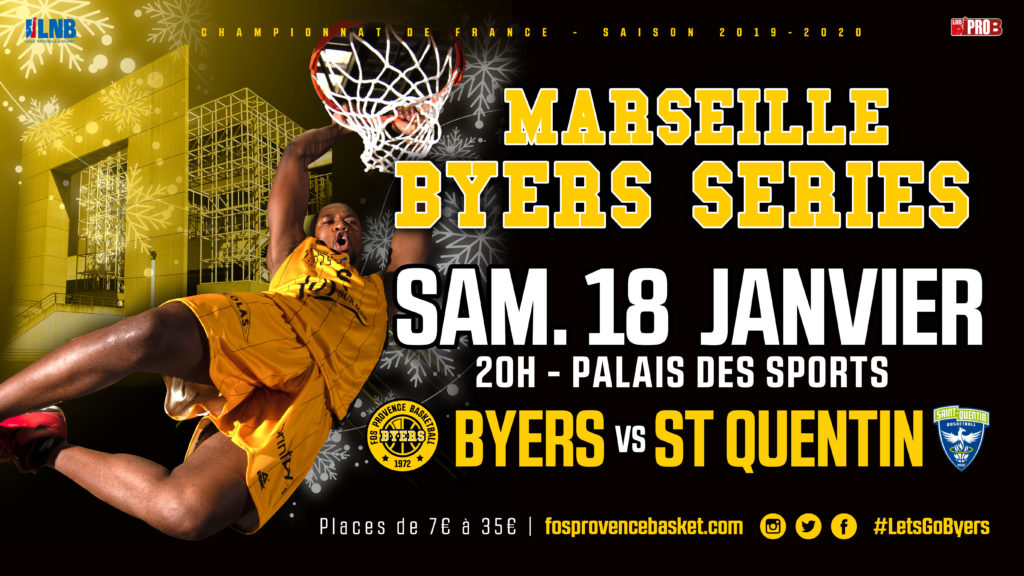 les Byers de Fos au Palais des Sports de Marseille !