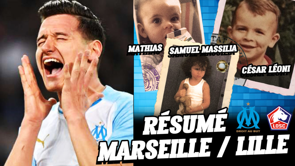 Résumé du match OM / Lille : 1-1