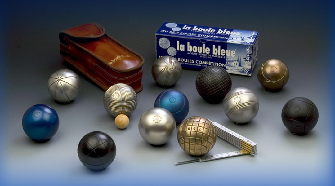La boule bleue