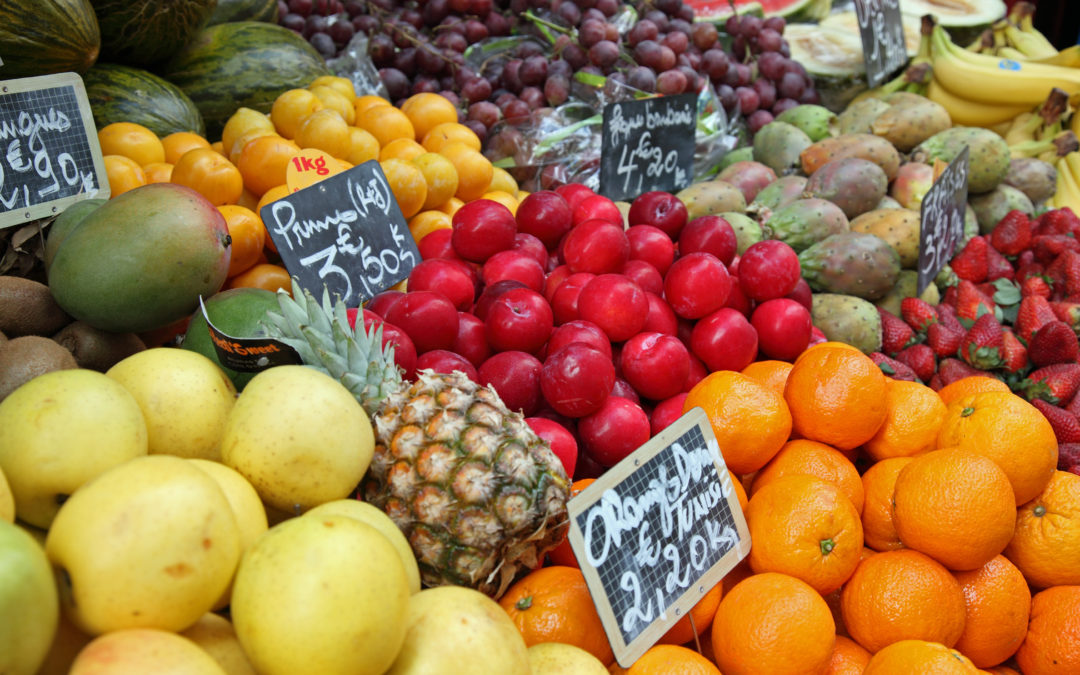 Le marché Place Sébastopol