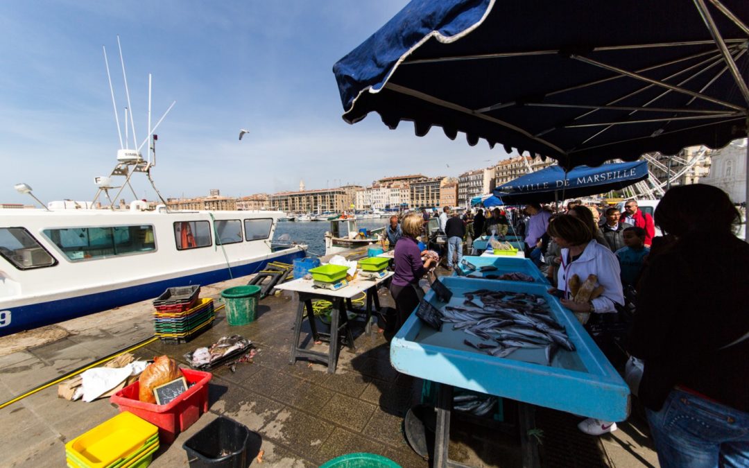 Marché aux poissons du Vieux Port