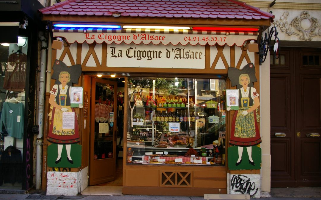 La cigogne d’Alsace