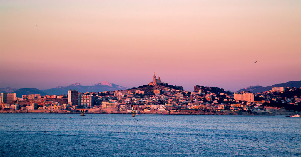 Marseille à travers 10 couchers de soleil