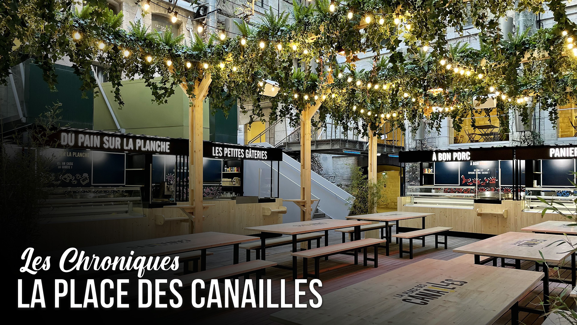 La place des canailles à Marseille - Tarpin bien