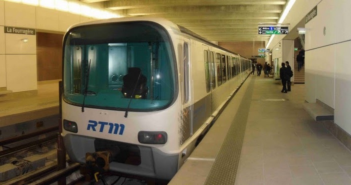 Le métro à Marseille
