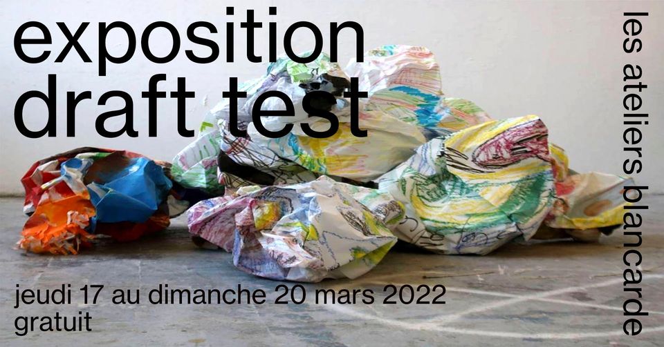 Exposition Draft test - Tarpin bien